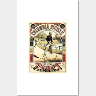 Columbia Bicycle Advertisement America Boston Vintage Posters and Art